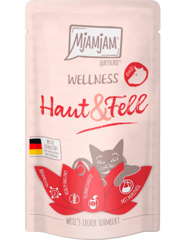 MjAMjAM Cat Wellness Pell i Pèl Vedella 125 gr