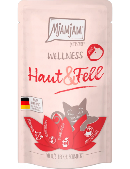 MjAMjAM Cat Wellness Piel y Pelo Ternera 125 gr