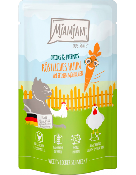 MjAMjAM Cat Pollastre amb Pastanagues 125 gr. EAN 4255634605763