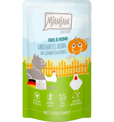 MjAMjAM Cat Pollastre amb Carbassa al Vapor 125 gr. EAN 4255634605800