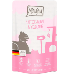 MjAMjAM Cat Pollastre amb Salmó Salvatge 125 gr. EAN 4260512871321