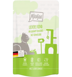 MjAMjAM Cat Ternera con Calabaza al Vapor e Hígado de Pollo 125 gr. EAN 4260512870645