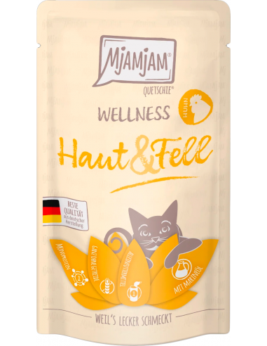 MjAMjAM Cat Wellness Piel y Pelo Pollo 125 gr. EAN 4255634605886