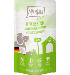 MjAMjAM Dog Vedella amb Patates i Pèsols 125 gr. EAN 4260512879891