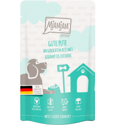 MjAMjAM Dog Pavo con Arroz Hervido y Calabacín 125 gr. EAN 4260512879938