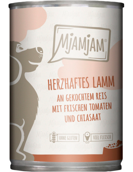 MjAMjAM Dog Cordero y Arroz con Tomate 400 gr. EAN 4260512870157