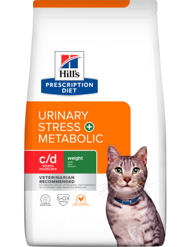 Hill`s Prescription Diet Cat c/d Multicare Urinary Stress + Metabolic. EAN 052742037417 / 052742037585