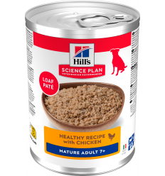 Hill's Science Plan Dog Mature Adult + 7 Paté con Pollo 370 gr