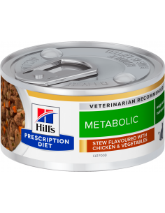 Hill`s Prescription Diet Cat Metabolic Estofat Pollastre