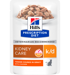 Hill`s Prescription Diet Cat k/d Kidney Care Gravy con Pollo 85 gr. EAN 052742118710