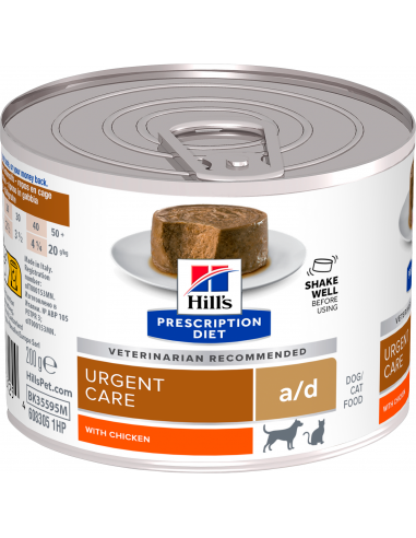 Hill`s Prescription Diet a/d Urgent...