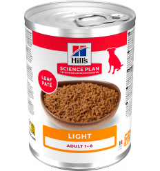 Hill`s Science Plan Dog Adult Light Paté amb Pollastre 370 gr. EAN 052742050867