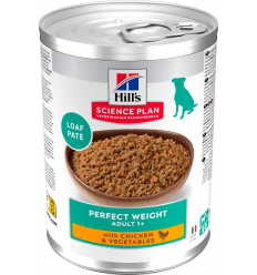 Hill`s Science Plan Dog Adult Perfect Weight Paté con Pollo 363 gr