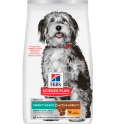 Hill`s Science Plan Dog Adult Medium Perfect Weight & Active Mobility