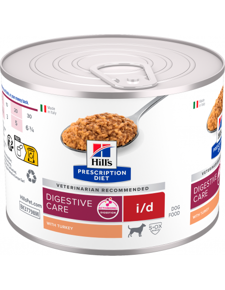 Hill`s Prescription Diet i/d Digestive Care amb Gall Dindi