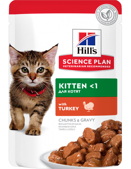 Hill`s Science Plan Cat Kitten Gravy Gall Dindi