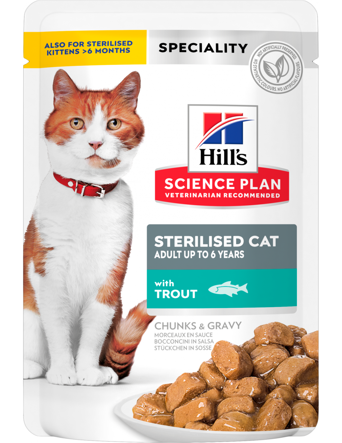 Hill s Science Plan Cat Adult Sterilised Gravy Trucha 85 Gr Gos I Gat Hill s Science Plan Cat Adult Sterilised Gravy Trucha 85 Gr Gos I Gat
