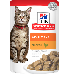 Hill`s Science Plan Cat Adult Gravy Pollo 85 gr. EAN 052742210407