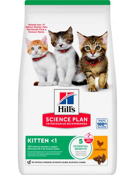 Hill`s Science Plan Cat Kitten Pollastre