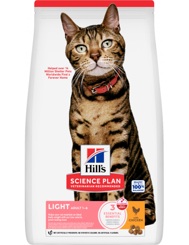 Hill`s Science Plan Cat Adult Light...