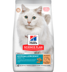 Hill`s Science Plan Cat Adult Hypoallergenic GF Ou Insecte