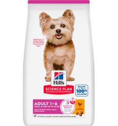 Hill`s Science Plan Dog Mature Adult Small & Mini Pollastre