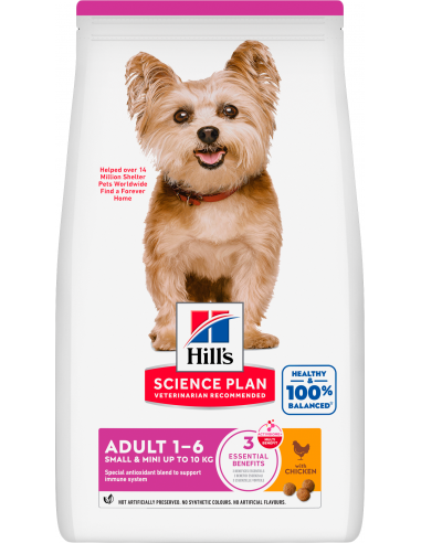 Hill`s Science Plan Dog Mature Adult Small & Mini Pollo