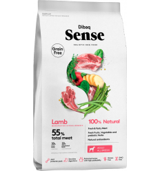 Dibaq Sense Adult Grain Free Cordero. EAN 8424160024386