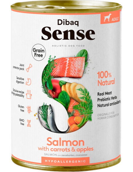 Dibaq Sense Adult Grain Free Salmón Paté 380 gr. EAN 8424160024454