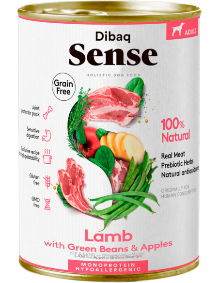 Dibaq Sense Adult Grain Free Xai Paté 380 gr. EAN 8424160024447