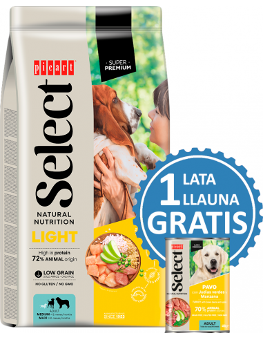 Picart Select Dog Adult Light. EAN 8436011152322