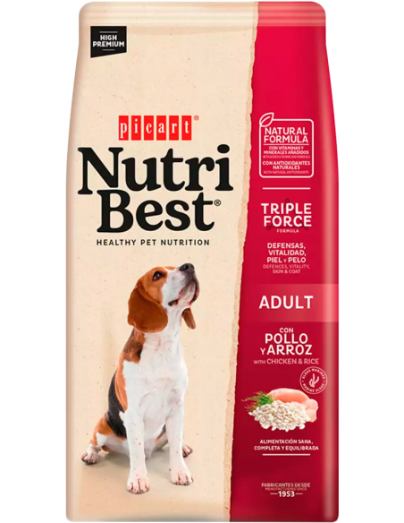 Picart Nutribest Dog Adult Pollo y Arroz