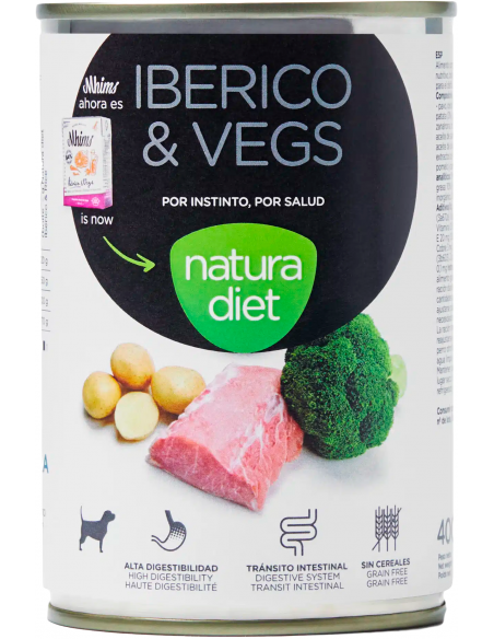 Dingo Natura Diet Adult Ibèric & Vegs 400 gr