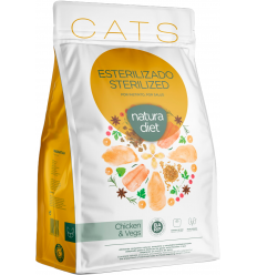 Dingo Natura Diet Cat Adult Esterilizado Pollo