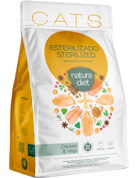 Dingo Natura Diet Cat Adult Esterilizat Pollastre