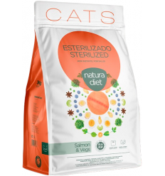 Dingo Natura Diet Cat Adult Esterilizado Salmón