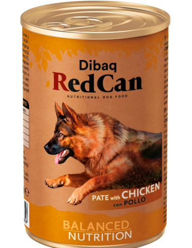 Dibaq Red Can Adult Pollo Paté 1200 gr. EAN 8424160026625
