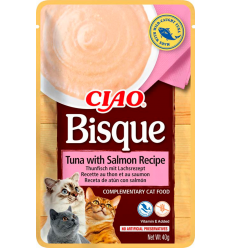 Ciao Cat Bisque Tonyina i Salmó 40 gr. EAN 4262365738523