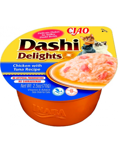 Ciao Cat Dashi Delights Pollastre amb Tonyina 70 gr. EAN 4262365730596