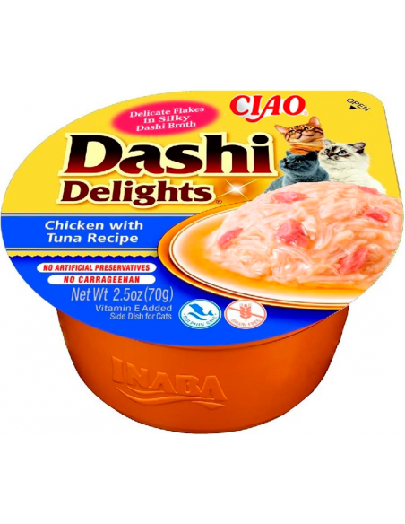 Ciao Cat Dashi Delights Pollo con Atún 70 gr. EAN 4262365730596