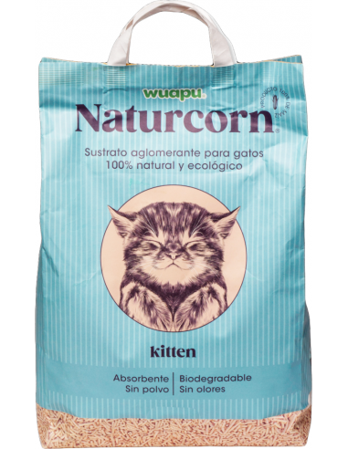 Wuapu Naturcorn Kitten 6L 8435038416196