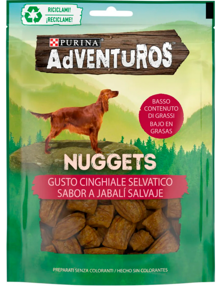 Purina Adventuros Dog Nuggets Senglar 90 gr. 7613034998040