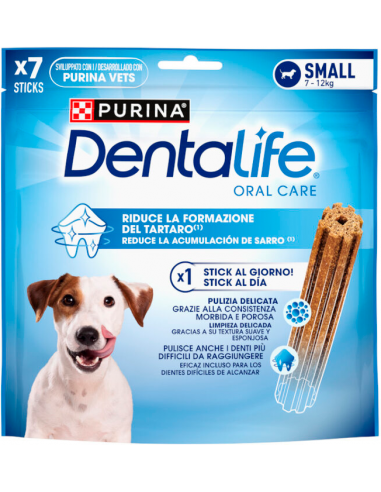 Purina Dentalife Dog Adult Small Sticks. EAN 7613035378742 / 7613038132143