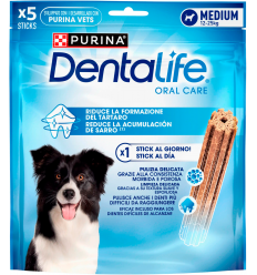 Purina Dentalife Dog Adult Medium Sticks. EAN 7613035378681 / 7613038129600