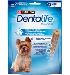 Purina Dentalife Dog Adult Mini Sticks. EAN 7613036343114 / 7613036342230