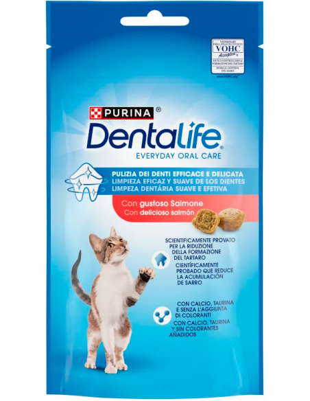 Purina Dentalife Cat Adult Salmón 40 gr. EAN 7613036724111