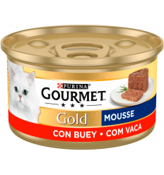 Purina Gourmet Gold Adult Mousse Buey 85 gr. EAN 80393320