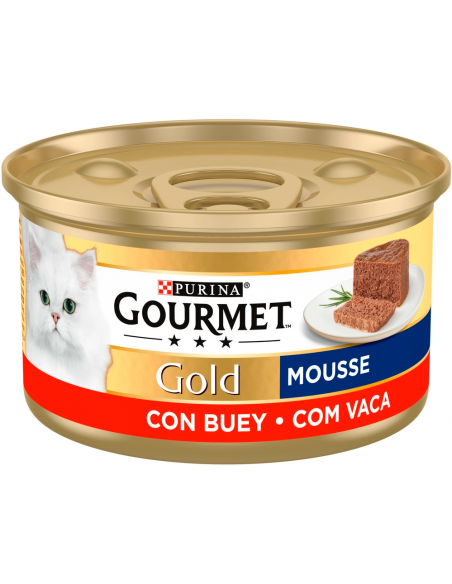 Purina Gourmet Gold Adult Mousse Bou 85 gr. EAN 80393320