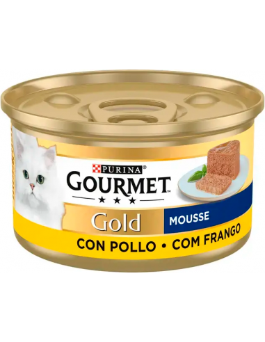 Purina Gourmet Gold Adult Mousse Pollastre 85 gr. EAN 8410168195586