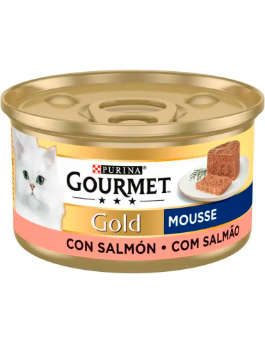 Purina Gourmet Gold Adult Mousse Salmón 85 gr. EAN 7613033156212